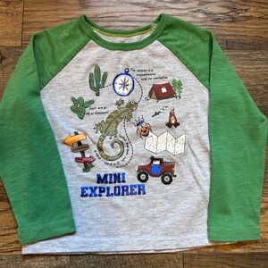 Wonder Nation 3t Long Sleeve Mini Explorer Shirt